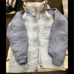 The North Face Girls Ski Jacket w/removable Fleece